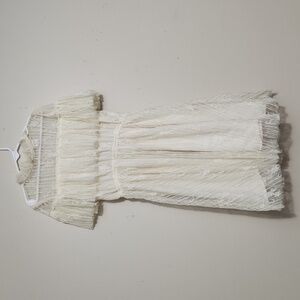 Ivory lace dress